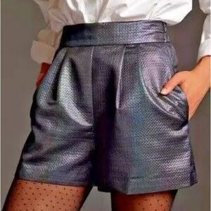 Hutch Metallic textured Women's Shorts size M